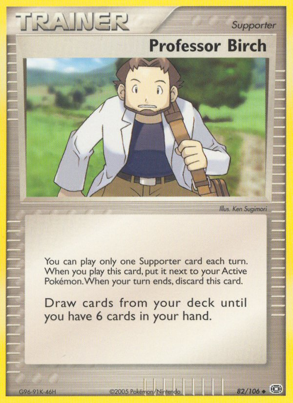 Professor Birch (82/106) [EX: Emerald] | Silver Goblin