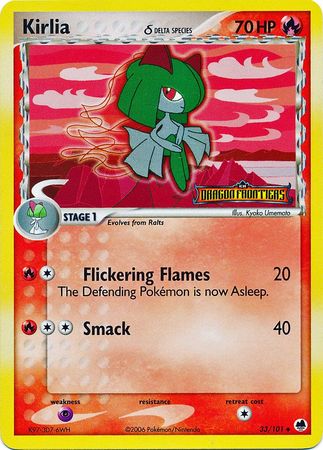 Kirlia (33/101) (Delta Species) (Stamped) [EX: Dragon Frontiers] | Silver Goblin