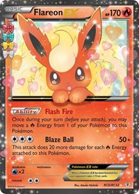 Flareon EX (RC6/RC32) [Generations: Radiant Collection] | Silver Goblin