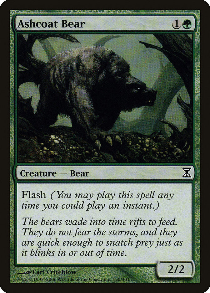 Ashcoat Bear [Time Spiral] | Silver Goblin