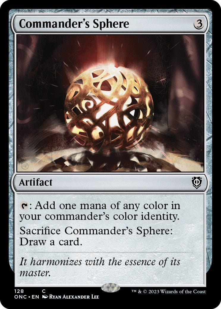 Commander's Sphere [Phyrexia: All Will Be One Commander] | Silver Goblin