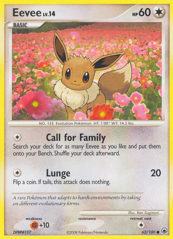 Eevee (62/100) [Diamond & Pearl: Majestic Dawn] | Silver Goblin