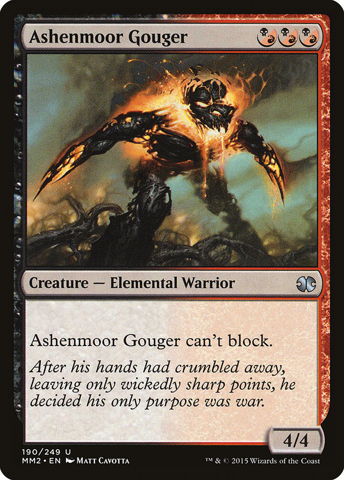 Ashenmoor Gouger [Modern Masters 2015] | Silver Goblin