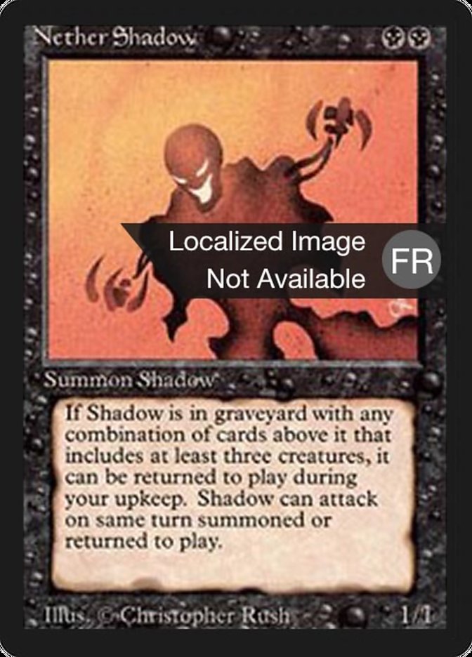 Nether Shadow [Foreign Black Border] | Silver Goblin