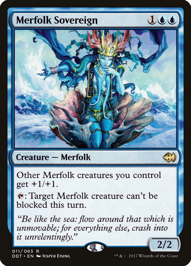 Merfolk Sovereign [Duel Decks: Merfolk vs. Goblins] | Silver Goblin