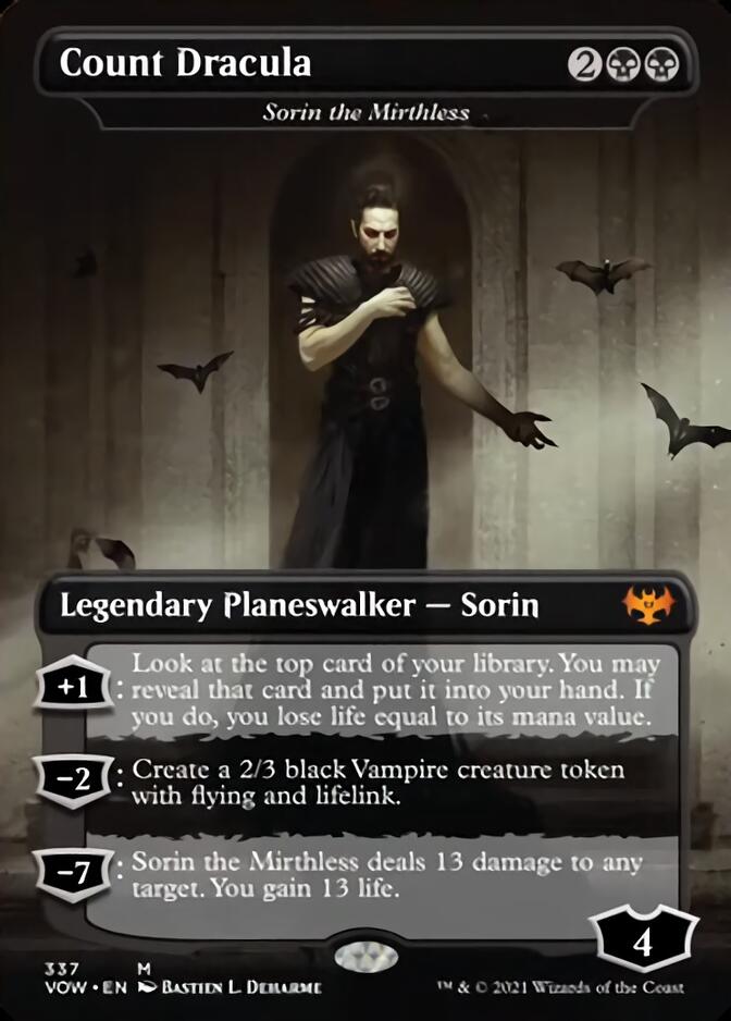 Sorin the Mirthless - Count Dracula [Innistrad: Crimson Vow] | Silver Goblin
