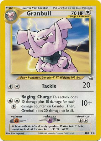 Granbull (37/111) [Neo Genesis Unlimited] | Silver Goblin