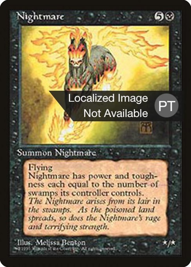 Nightmare [Fourth Edition (Foreign Black Border)] | Silver Goblin