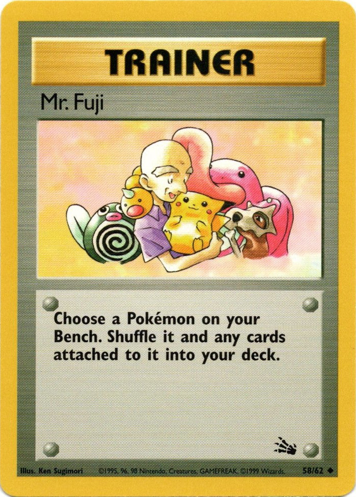 Mr. Fuji (58/62) [Fossil Unlimited] | Silver Goblin