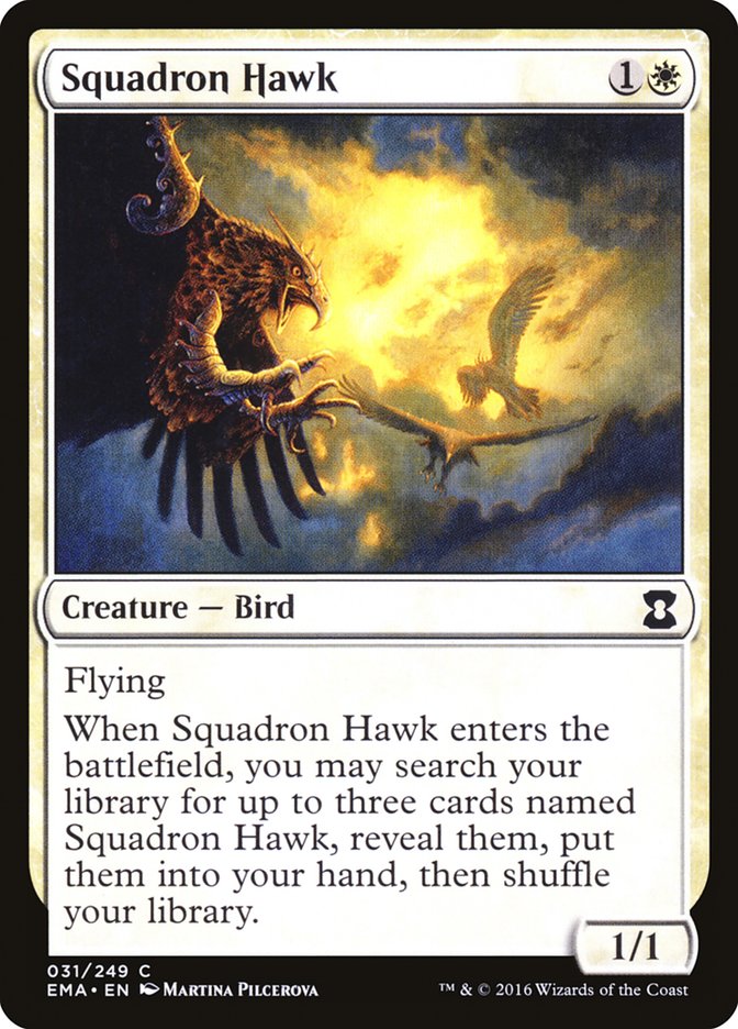 Squadron Hawk [Eternal Masters] | Silver Goblin