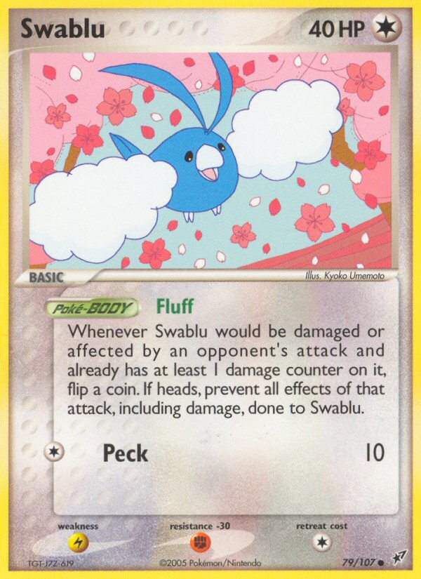 Swablu (79/107) [EX: Deoxys] | Silver Goblin