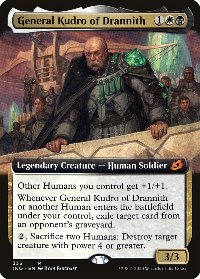 General Kudro of Drannith (Extended Art) [Ikoria: Lair of Behemoths] | Silver Goblin
