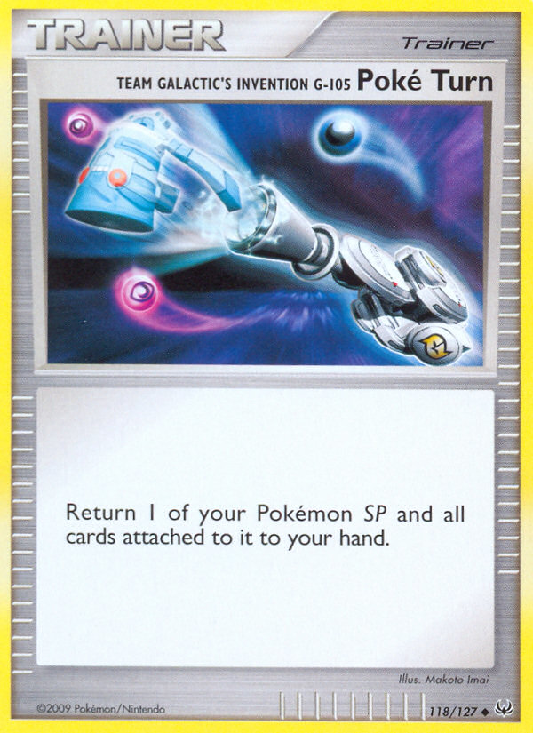 Team Galactic's Invention G-105 Poke Turn (118/127) [Platinum: Base Set] | Silver Goblin