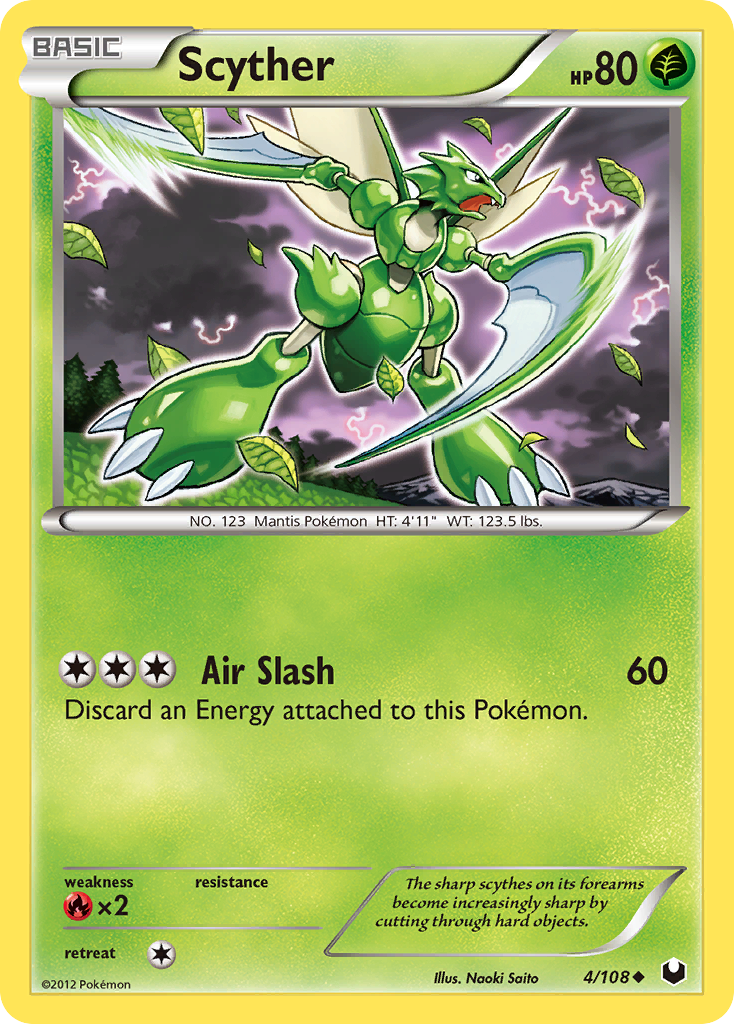 Scyther (4/108) [Black & White: Dark Explorers] | Silver Goblin