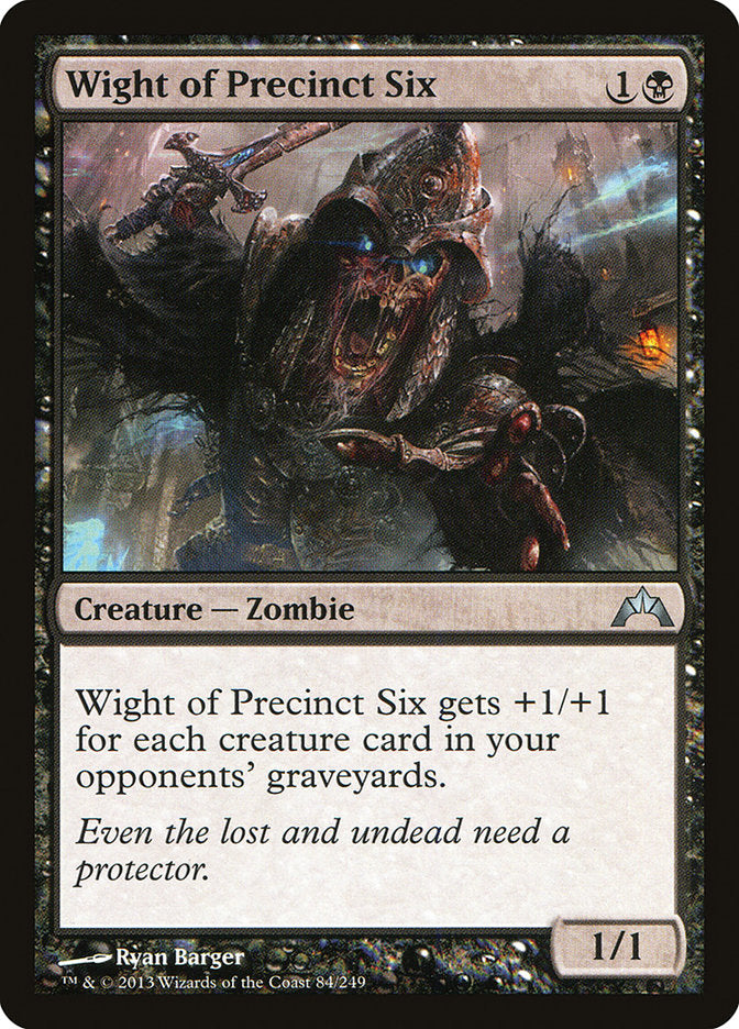 Wight of Precinct Six [Gatecrash] | Silver Goblin