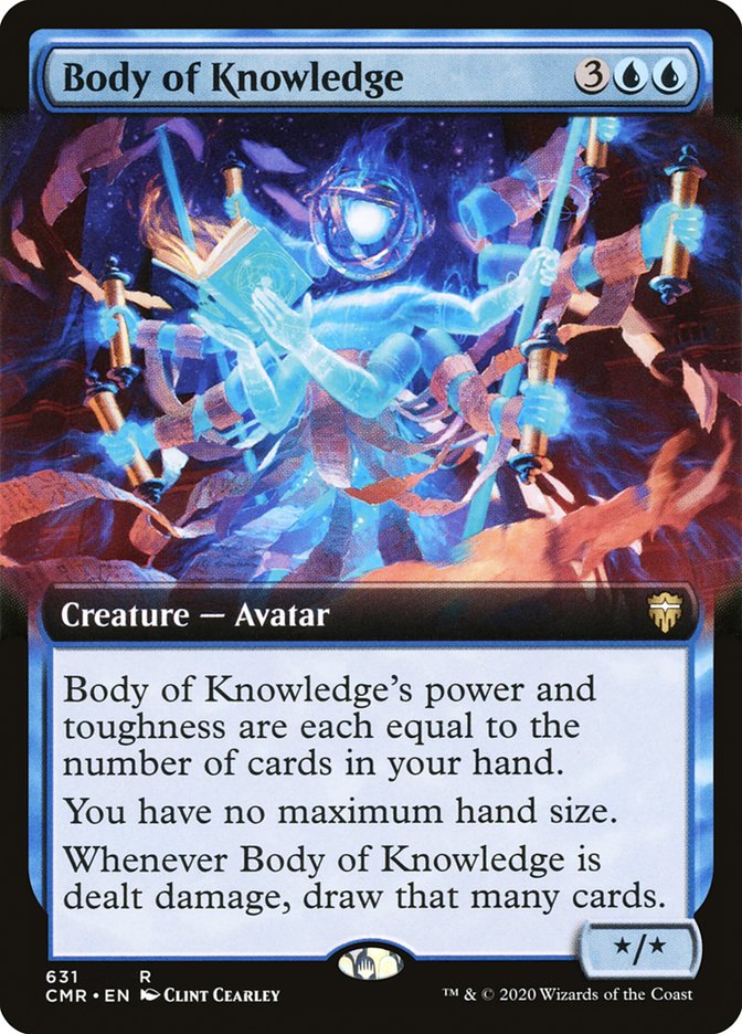 Body of Knowledge (Extended Art) [Commander Legends] | Silver Goblin