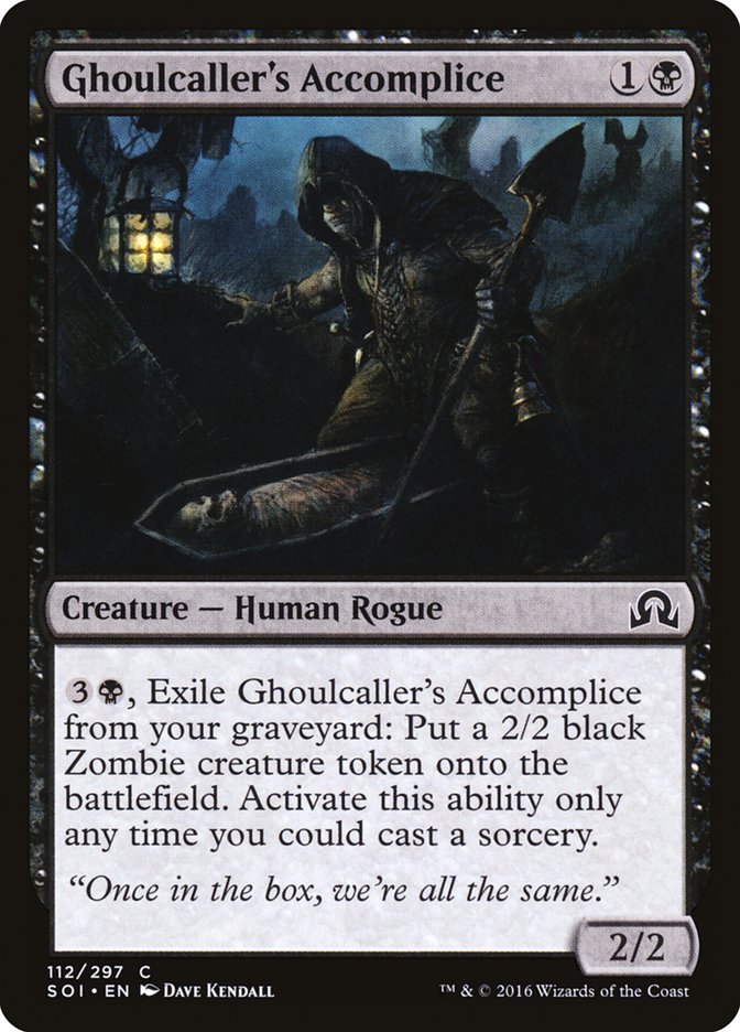 Ghoulcaller's Accomplice [Shadows over Innistrad] | Silver Goblin