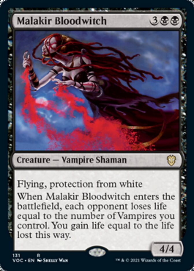 Malakir Bloodwitch [Innistrad: Crimson Vow Commander] | Silver Goblin