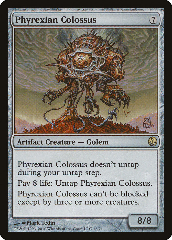 Phyrexian Colossus [Duel Decks: Phyrexia vs. the Coalition] | Silver Goblin