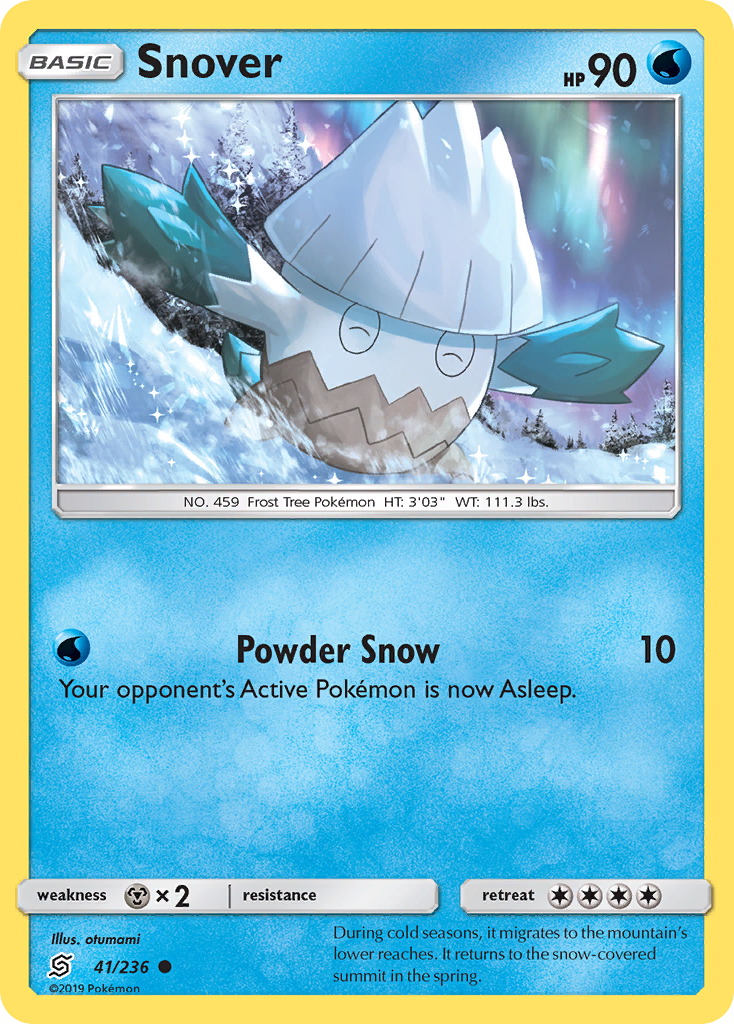 Snover (41/236) [Sun & Moon: Unified Minds] | Silver Goblin