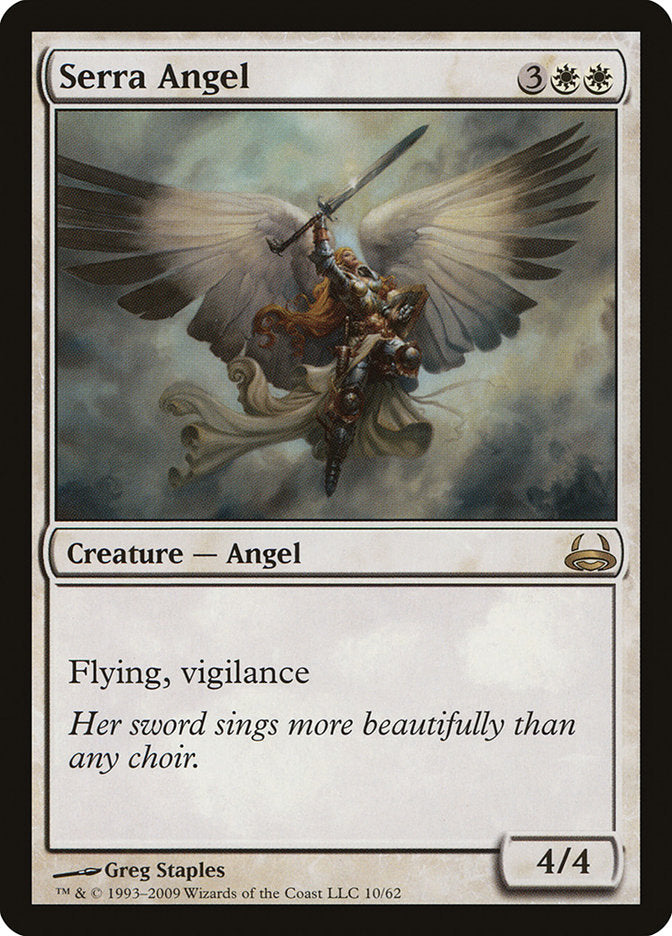 Serra Angel [Duel Decks: Divine vs. Demonic] | Silver Goblin