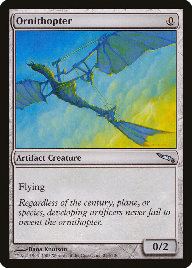 Ornithopter [Mirrodin] | Silver Goblin