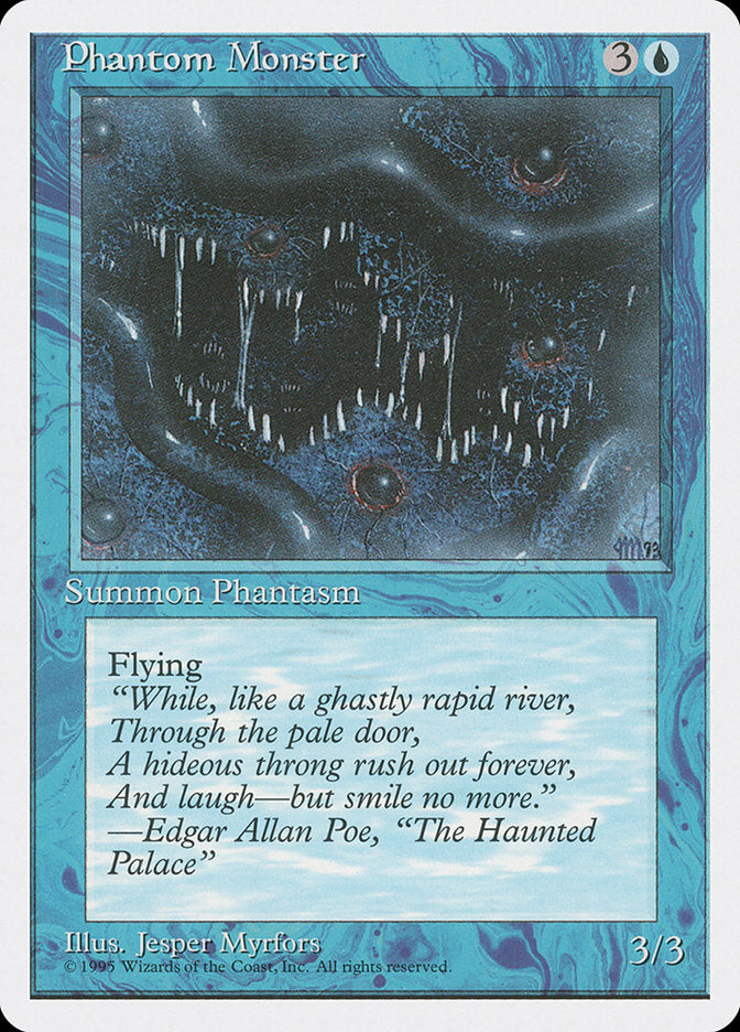 Phantom Monster [Fourth Edition] | Silver Goblin