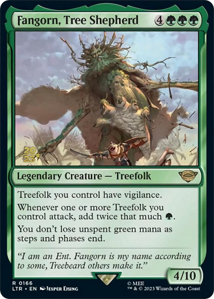 Fangorn, Tree Shepherd [The Lord of the Rings: Tales of Middle-Earth Prerelease Promos] | Silver Goblin
