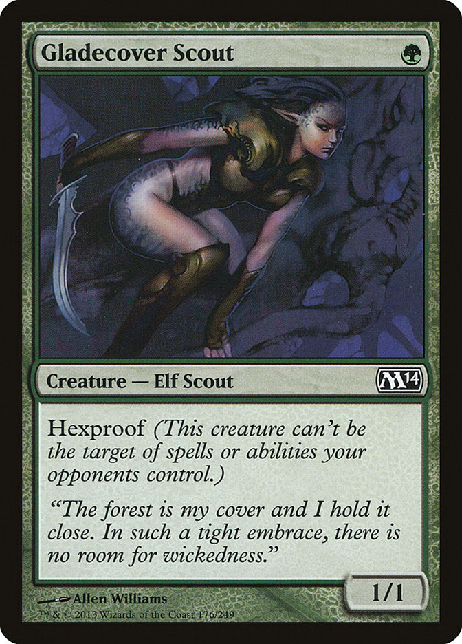 Gladecover Scout [Magic 2014] | Silver Goblin
