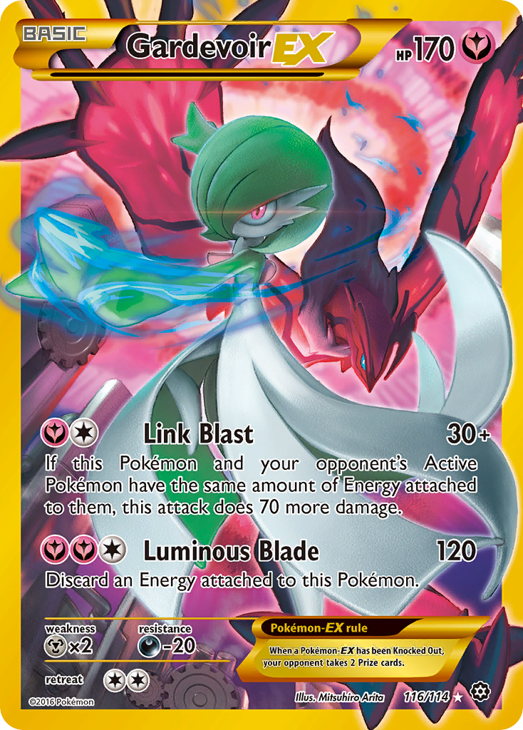 Gardevoir EX (116/114) [XY: Steam Siege] | Silver Goblin