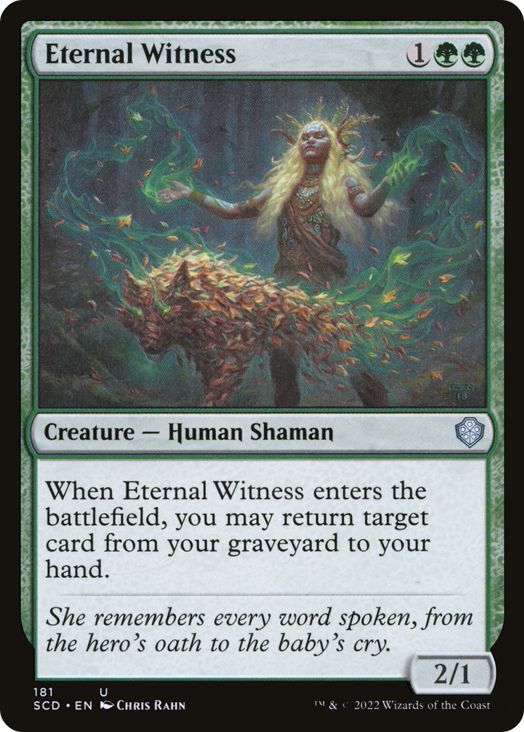 Eternal Witness [Starter Commander Decks] | Silver Goblin