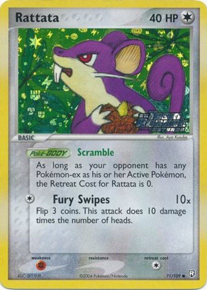 Rattata (71/109) (Stamped) [EX: Team Rocket Returns] | Silver Goblin