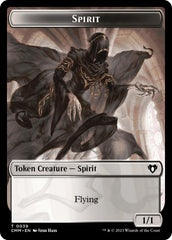 Spirit (0039) // Assassin Double-Sided Token [Commander Masters Tokens] | Silver Goblin