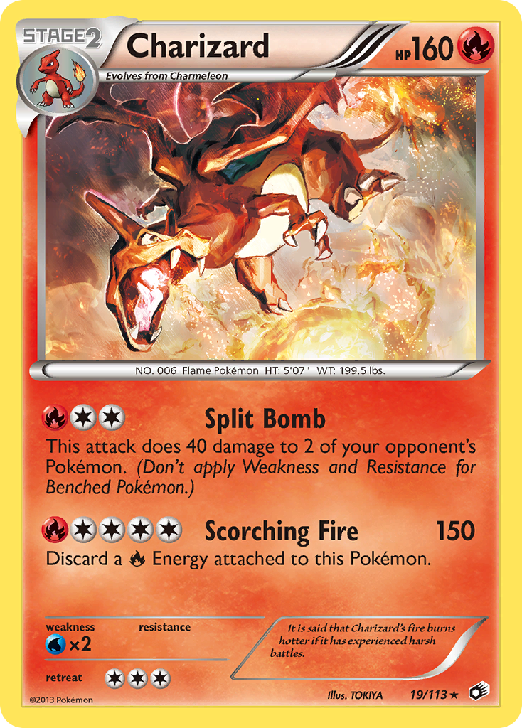 Charizard (19/113) [Black & White: Legendary Treasures] | Silver Goblin