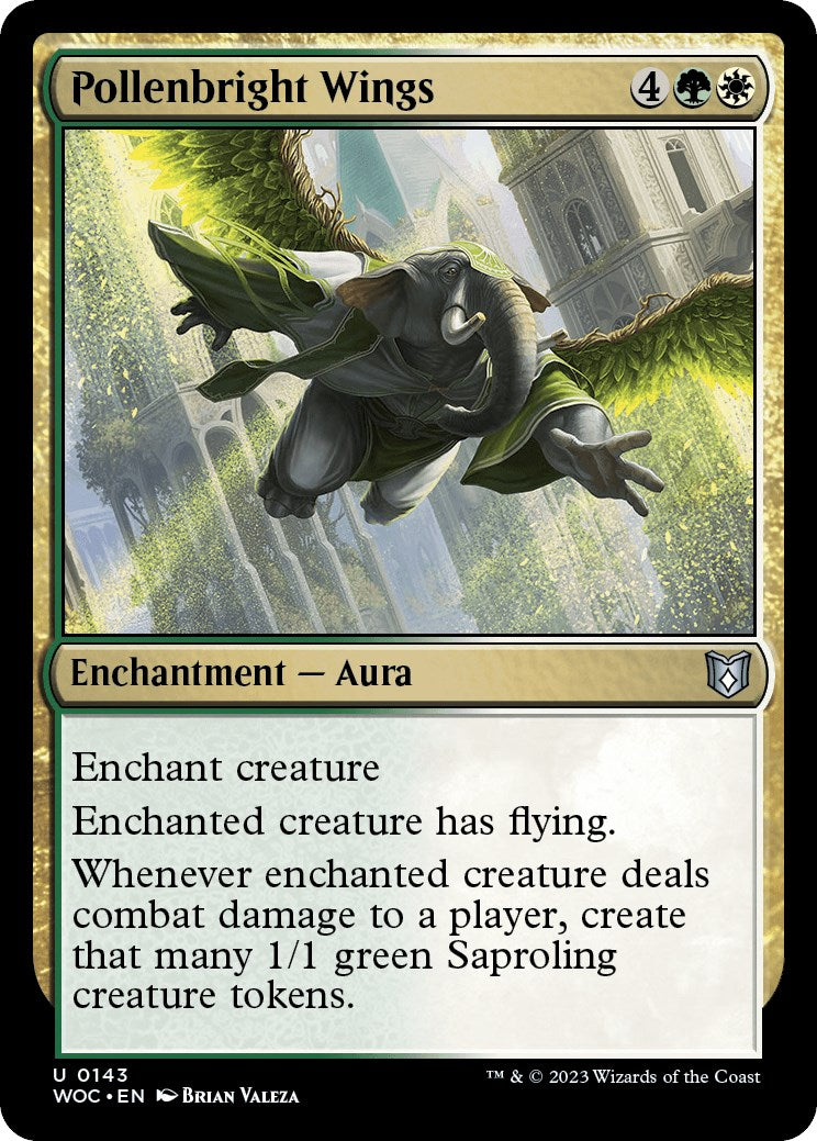 Pollenbright Wings [Wilds of Eldraine Commander] | Silver Goblin