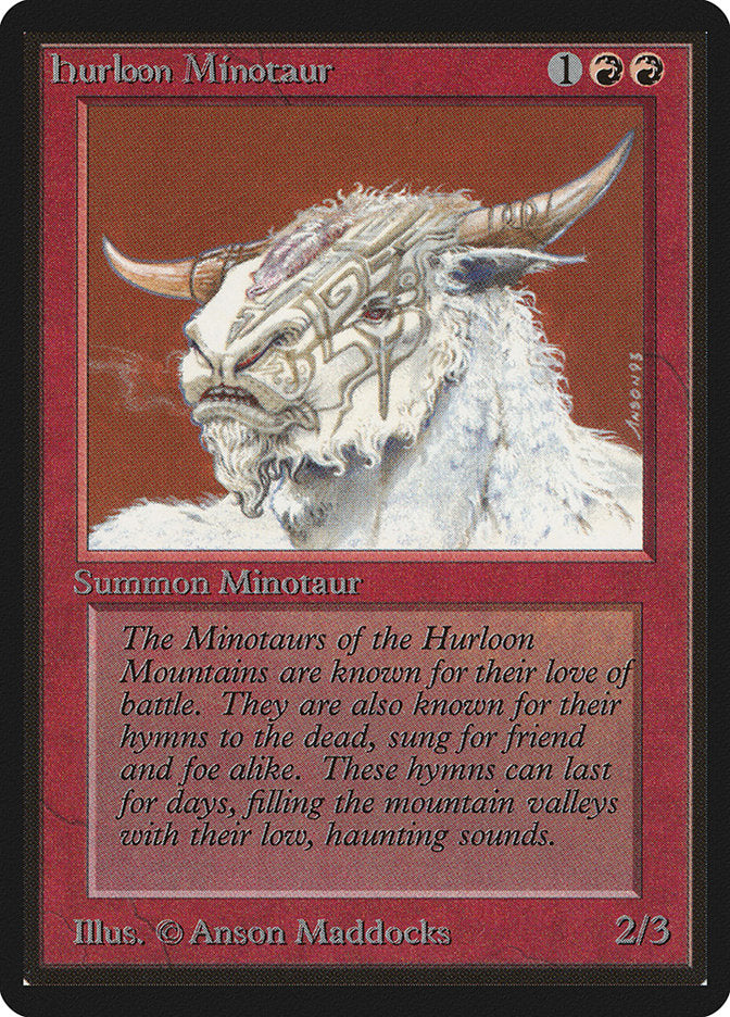 Hurloon Minotaur [Beta Edition] | Silver Goblin