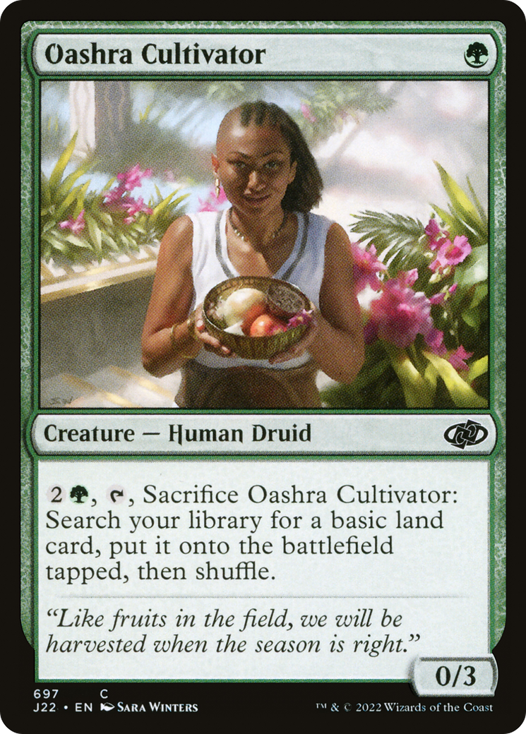 Oashra Cultivator [Jumpstart 2022] | Silver Goblin