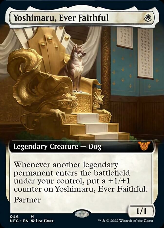 Yoshimaru, Ever Faithful (Extended Art) [Kamigawa: Neon Dynasty Commander] | Silver Goblin