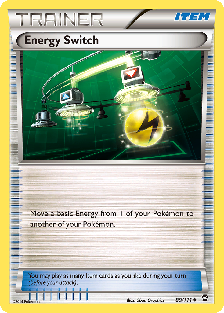 Energy Switch (89/111) [XY: Furious Fists] | Silver Goblin