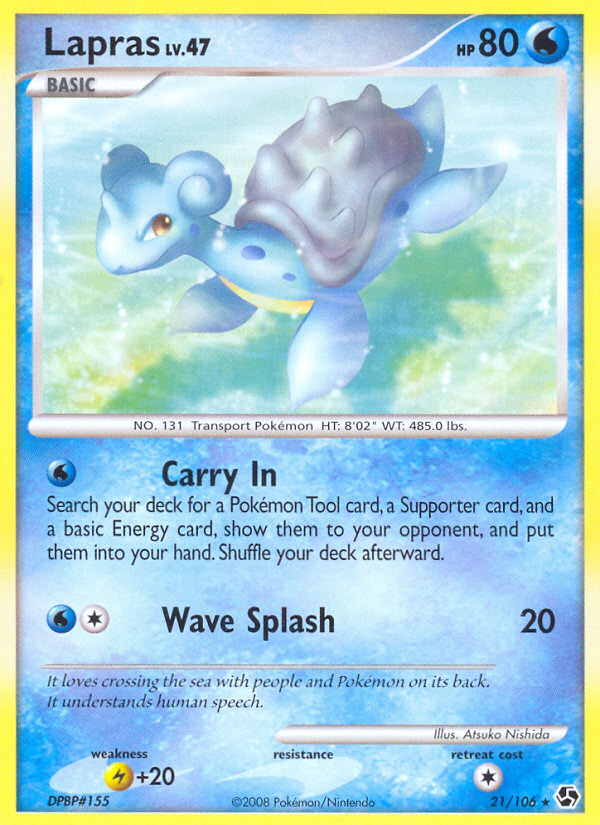 Lapras (21/106) [Diamond & Pearl: Great Encounters] | Silver Goblin