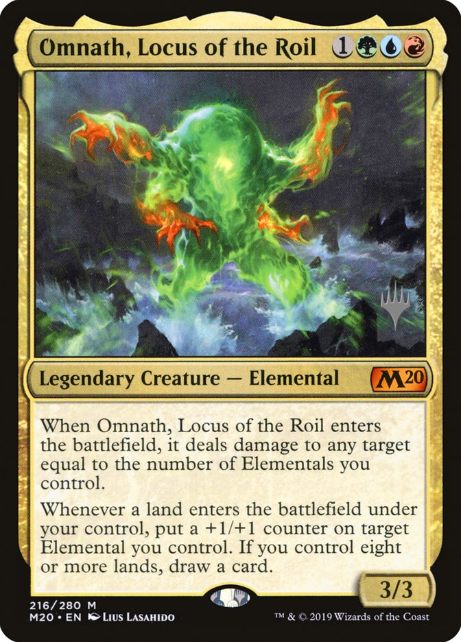 Omnath, Locus of the Roil (Promo Pack) [Core Set 2020 Promos] | Silver Goblin