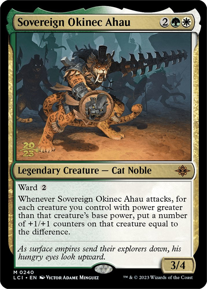Sovereign Okinec Ahau [The Lost Caverns of Ixalan Prerelease Cards] | Silver Goblin