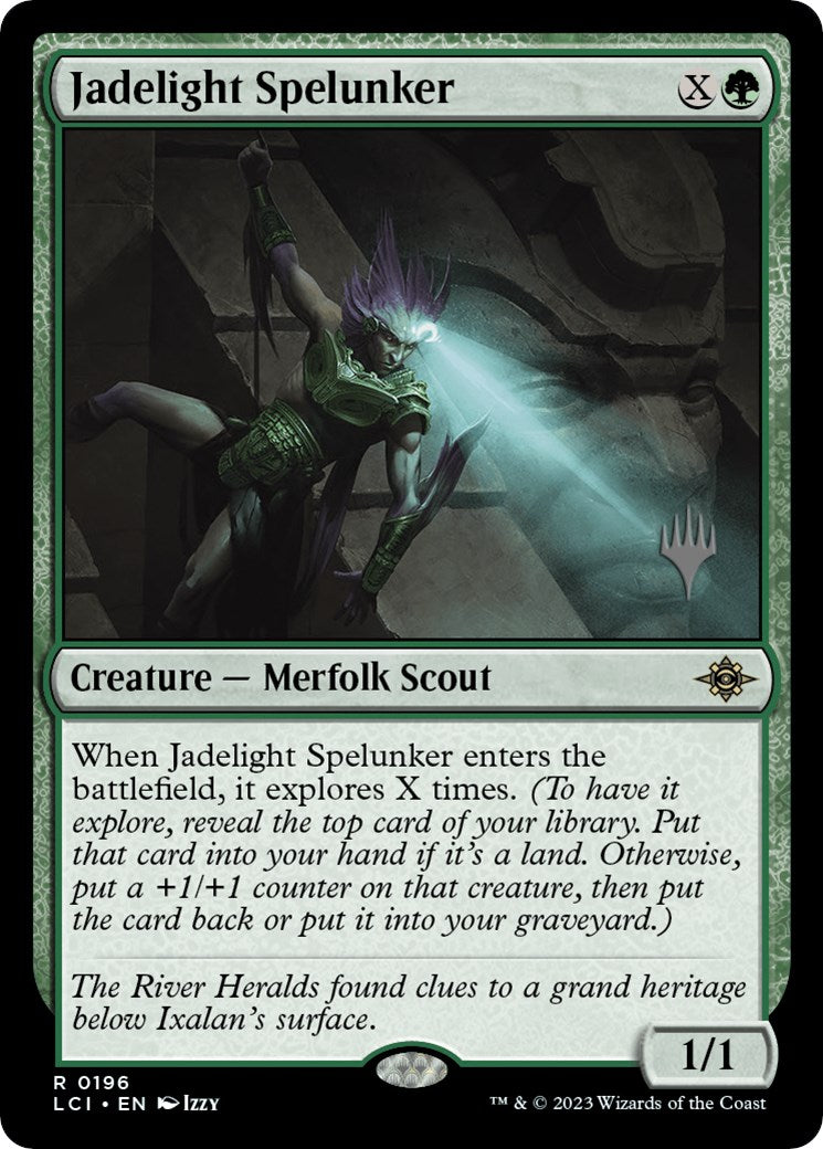 Jadelight Spelunker (Promo Pack) [The Lost Caverns of Ixalan Promos] | Silver Goblin