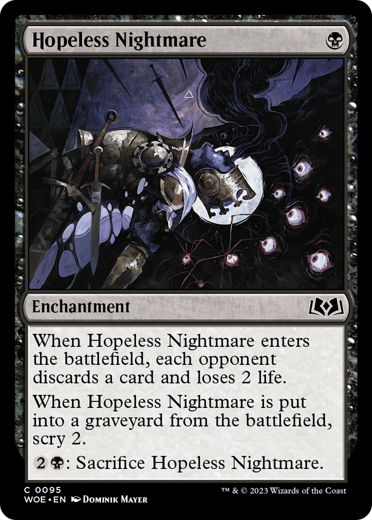 Hopeless Nightmare [Wilds of Eldraine] | Silver Goblin