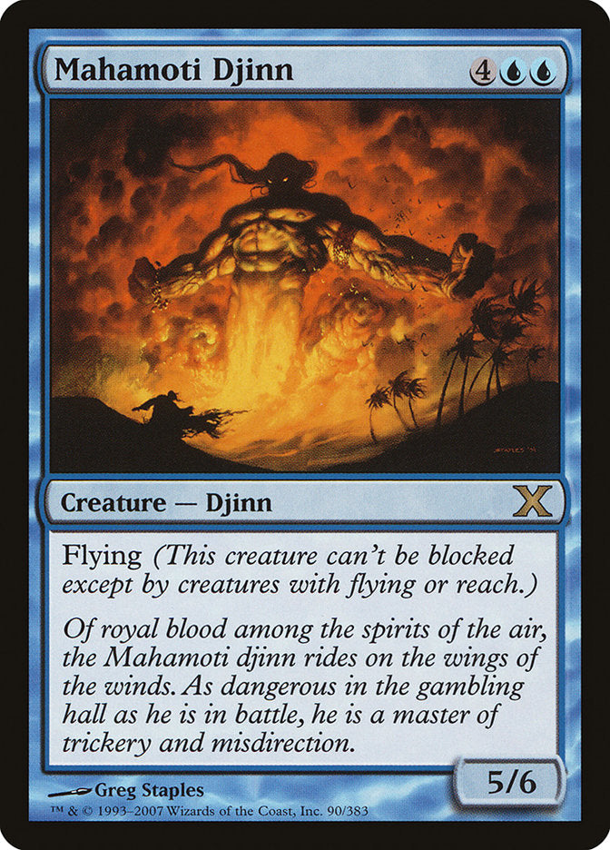 Mahamoti Djinn [Tenth Edition] | Silver Goblin