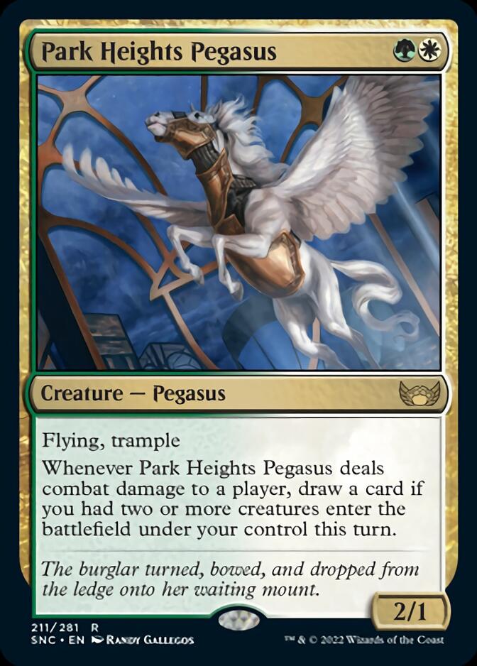 Park Heights Pegasus [Streets of New Capenna] | Silver Goblin