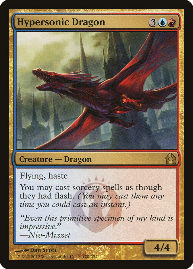 Hypersonic Dragon [Return to Ravnica] | Silver Goblin