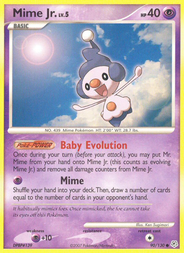 Mime Jr. (90/130) [Diamond & Pearl: Base Set] | Silver Goblin