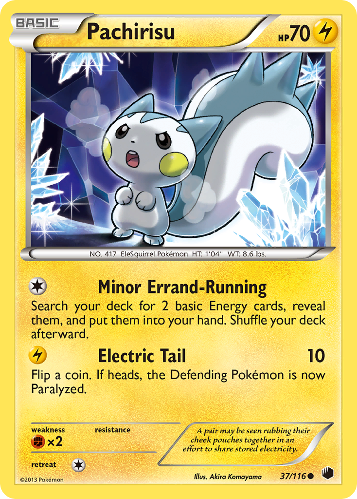 Pachirisu (37/116) [Black & White: Plasma Freeze] | Silver Goblin