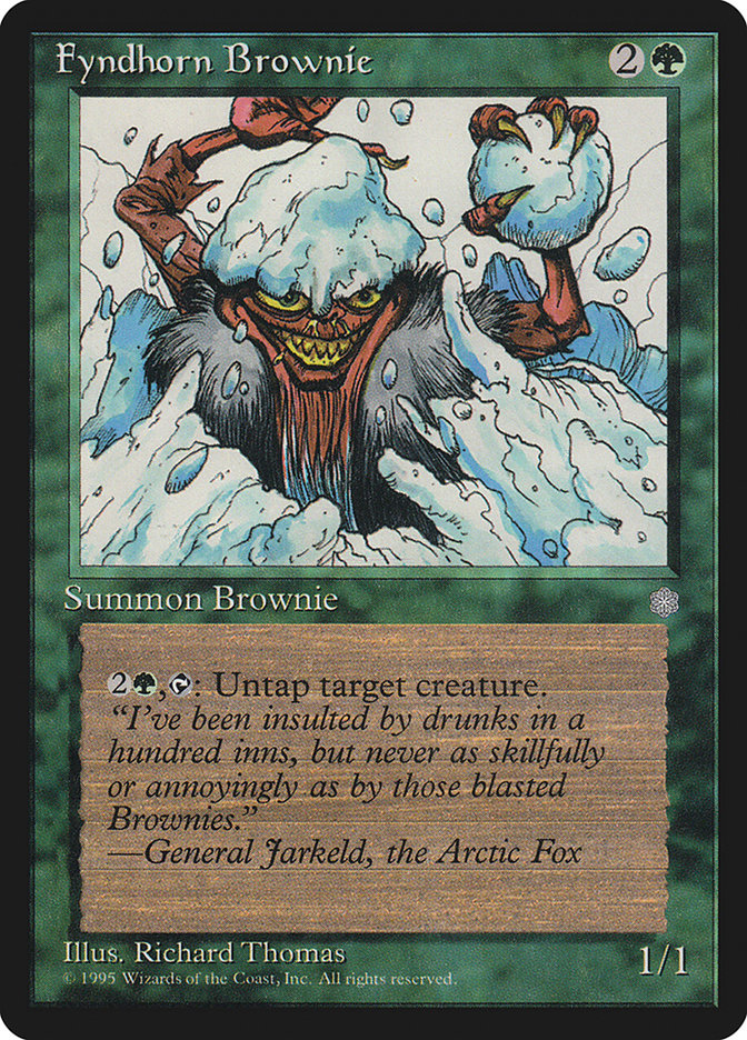 Fyndhorn Brownie [Ice Age] | Silver Goblin